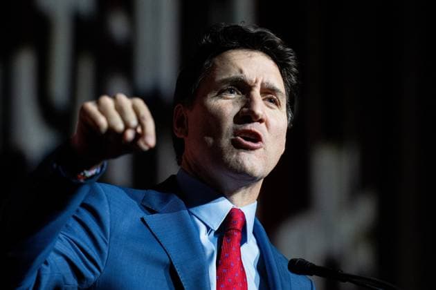 December 17, 2024, Ottawa, On, Canada: Prime Minister Justin Trudeau delivers remarks during a National Caucus holiday event in Ottawa, on Tuesday, Dec. 17, 2024. Ottawa Canada  - ZUMAc35_ 20241217_zaf_c35_086 Copyright: xSpencerxColbyx