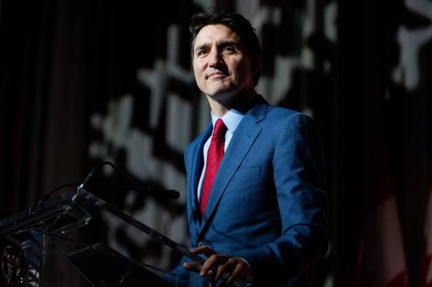December 17, 2024, Ottawa, On, Canada: Prime Minister Justin Trudeau delivers remarks during a National Caucus holiday event in Ottawa, on Tuesday, Dec. 17, 2024. Ottawa Canada  - ZUMAc35_ 20241217_zaf_c35_089 Copyright: xSpencerxColbyx