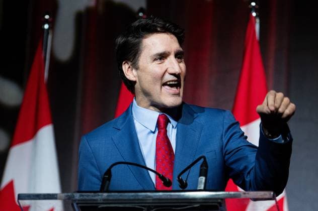 December 17, 2024, Ottawa, On, Canada: Prime Minister Justin Trudeau delivers remarks during a National Caucus holiday event in Ottawa, on Tuesday, Dec. 17, 2024. Ottawa Canada  - ZUMAc35_ 20241217_zaf_c35_096 Copyright: xSpencerxColbyx