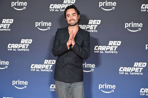 Milan, red carpet Vip al moquette In the photo; Matto Varini  Copyright: xSimonaxChiocciax xipa-agency.netx xFotosickix IPA_Agency_IPA52479933
