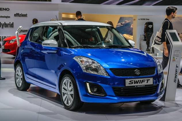 RECORD DATE NOT STATED FRANKFURT - SEPT 2015: Suzuki Swift presented at IAA International Motor Show on September 20, 2015 in Frankfurt, Germany , 20293852.jpg, 2015, Suzuki, Suzuki Swift, Swift, auto, auto-show, automaker, automobile, automotive, autosalon, blue, car, europe, event, exhibition, expensive, fair, iaa, international, international auto exhibition, international automobile exhibition, luxury, mobility, model, motor show, motorshow, motorsport, power, prestige, preview, salon, show, speed, transport, transportation, vehicle, world, world premiere,