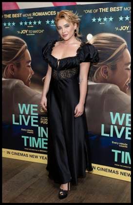 . 20 12 2024. London, United Kingdom. Florence Pugh arriving at the We Live in Time screening in London.  xStephenxLockx xi-Imagesx IIM-25632-0020