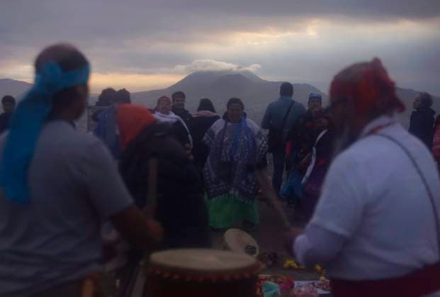 Dancers In Mexico Perform Pre-Hispanic Ceremony To Welcome Winter Solstice Dancers on the Cerro de la Estrella in Mexico City, Mexico, perform a pre-Hispanic ceremony and dance to welcome the winter solstice on December 21, 2024. Mexico City Mexico  Copyright: xGerardoxVieyrax originalFilename: vieyra-notitle241221_npnSZ.jpg