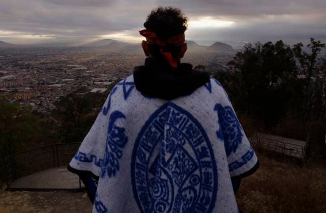 Dancers In Mexico Perform Pre-Hispanic Ceremony To Welcome Winter Solstice A panoramic view from the Cerro de la Estrella in Mexico City, Mexico, on December 21, 2024, shows a group of dancers performing a pre-Hispanic ceremony to welcome the winter solstice. Mexico City Mexico  Copyright: xGerardoxVieyrax originalFilename: vieyra-notitle241221_npygy.jpg