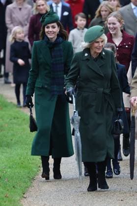 . 25 12 2024. Sandringham , United Kingdom. UK Royals attend the Christmas Day church service at Sandringham, United Kingdom.  xStephenxLockx xi-Imagesx IIM-25637-0008