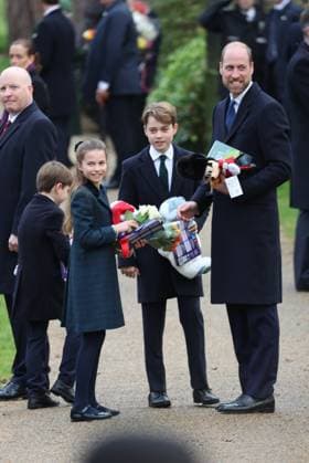 . 25 12 2024. Sandringham , United Kingdom. UK Royals attend the Christmas Day church service at Sandringham, United Kingdom.  xStephenxLockx xi-Imagesx IIM-25637-0034