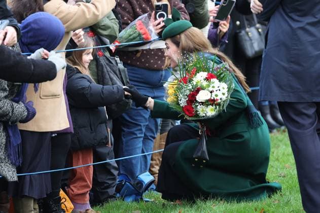 . 25 12 2024. Sandringham , United Kingdom. UK Royals attend the Christmas Day church service at Sandringham, United Kingdom.  xStephenxLockx xi-Imagesx IIM-25637-0044
