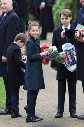 . 25 12 2024. Sandringham , United Kingdom. UK Royals attend the Christmas Day church service at Sandringham, United Kingdom.  xStephenxLockx xi-Imagesx IIM-25637-0046