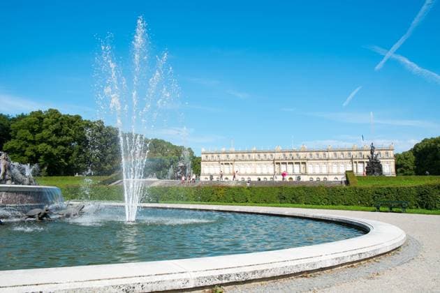 fountain at Herrenchiemsee An image of a nice fountain at Herrenchiemsee Copyright: xZoonar.com magannx 6153287