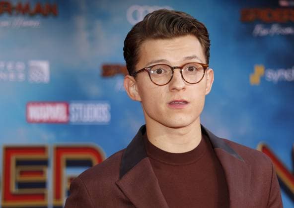 RECORD DATE NOT STATED Tom Holland at the World premiere of Spider-Man Far From Home held at the TCL Chinese Theatre in Hollywood, USA on June 26, 2019. , 32187522.jpg, actor, actress, artist, california, celebrity, event, film, fashion, hollywood, movie, premiere, cinema, dress, famous, star, success, talent, gala, red carpet, celebration, los angeles, celebrities, entertainment, superhero, spiderman, spider-man, Tom Holland