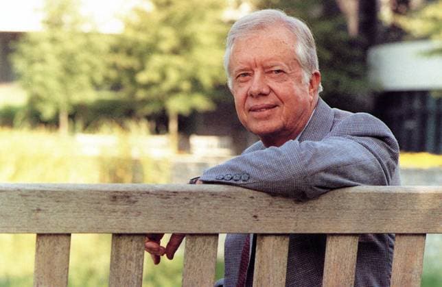 Archivbilder der Woche KW01 August 5, 1994 - USA - Jimmy Carter portrait, 1994. USA - ZUMAz03_ 19940805_shc_z03_349 Copyright: xThexCarterxCenterx