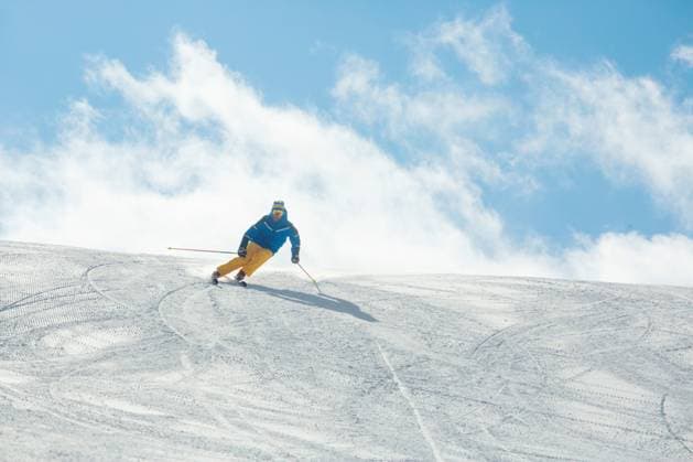 Male skier in blue and yellow clothes on slope with mountains in the background at Cortina d Ampezzo Col Gallina Sella Ronda skiing resort area Dolomiti Italy, model released, , 42184228.jpg, skier, winter, snow, sport, ski, alpine, mountain, italy, dolomites, cortina, d, ampezzo, Col Gallina, Sella Ronda, blue, yellow, white, fun, cold, active, sky, extreme, man, speed, recreation, fast, downhill, landscape, dolomiti, slope, resort, piste, nature, alps, europe, skiing, travel, cortina dampezzo, tourism, vacation, mountains, beautiful, rock, peak, background, lifestyle, mountain skier, male, clothing, people RECORD DATE NOT STATED