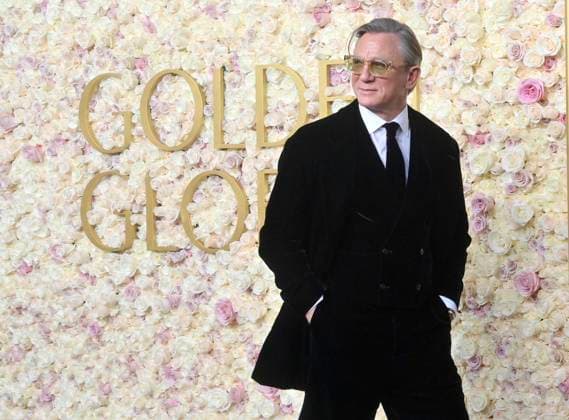 Entertainment Themen der Woche KW01 Daniel Craig arrives for the 82nd annual Golden Globe Awards ceremony for excellence in film and American television productions of 2024 at the Beverly Hilton Hotel in Beverly Hills, California on Sunday, January 5, 2025.  LAP20250105283 JIMxRUYMEN