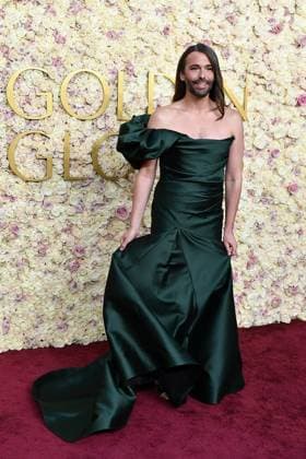 Jonathan van Ness attends the 82nd Annual Golden Globe Awards at The Beverly Hilton on January 05, 2025 in Beverly Hills, California. Photo: Casey Flanigan imageSPACE MediaPunch Copyright: xCaseyxFlanigan imageSPACEx MediaPunchx