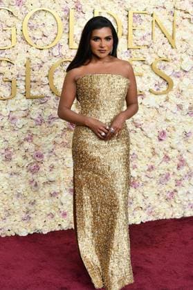 Mindy Kaling attends the 82nd Annual Golden Globe Awards at The Beverly Hilton on January 05, 2025 in Beverly Hills, California. Photo: Casey Flanigan imageSPACE MediaPunch Copyright: xCaseyxFlanigan imageSPACEx MediaPunchx