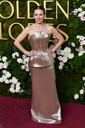 Kristen Bell attends the 82nd Annual Golden Globe Awards at The Beverly Hilton on January 05, 2025 in Beverly Hills, California. Photo: Casey Flanigan imageSPACE MediaPunch Copyright: xCaseyxFlanigan imageSPACEx MediaPunchx