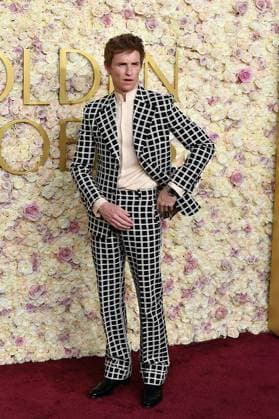 Eddie Redmayne attends the 82nd Annual Golden Globe Awards at The Beverly Hilton on January 05, 2025 in Beverly Hills, California. Photo: Casey Flanigan imageSPACE MediaPunch Copyright: xCaseyxFlanigan imageSPACEx MediaPunchx