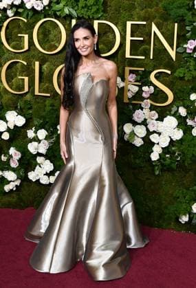 Demi Moore attends the 82nd Annual Golden Globe Awards at The Beverly Hilton on January 05, 2025 in Beverly Hills, California. Photo: Casey Flanigan imageSPACE MediaPunch Copyright: xCaseyxFlanigan imageSPACEx MediaPunchx