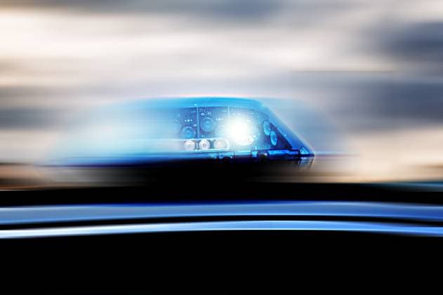 Bamberg, Germany 05 January 2025 In the picture An emergency vehicle, patrol car, of the police with blue light Bavaria Copyright: xFotostandx xK.xSchmittx