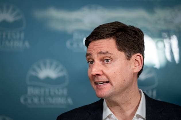 January 7, 2025, Vancouver, Bc, CANADA: B.C. Premier David Eby speaks during a news conference in Vancouver, on Tuesday, January 7, 2025. Vancouver CANADA  - ZUMAc35_ 20250107_zaf_c35_009 Copyright: xEthanxCairnsx