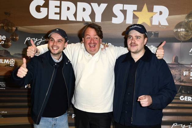 Entertainment Themen der Woche KW02 Entertainment Bilder des Tages Tom Gronau, Sascha Nathan und Max Wolter beim Special Screening der Comedy-Serie Gerry Star - Der schlechteste beste Produzent aller Zeiten (Amazon Prime Video) am 9.01.2025 in Berlin Gerry Star Serien Premiere in Berlin *** Tom Gronau, Sascha Nathan and Max Wolter at the special screening of the comedy series Gerry Star Der schlechteste beste Produzent aller Zeiten Amazon Prime Video on 9 01 2025 in Berlin Gerry Star series premiere in Berlin 