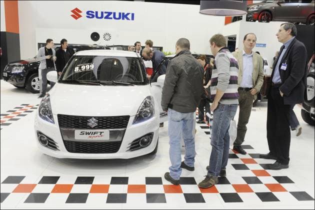 Ass HLN: Autosalon - 90è Salon de l Auto: - 90ste Autosalon: Suzuki Swift BRUSSEL BELGIUM  Copyright: xMarcxGysensx