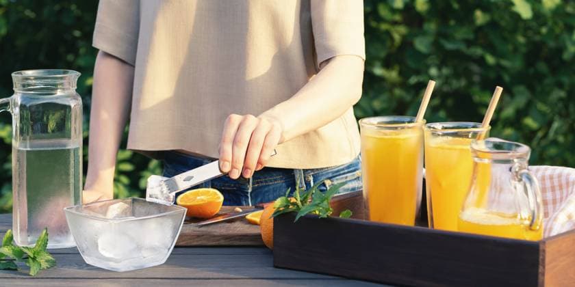 Girl cooking summer orange cocktail with mint and ice cubes outdoors, selective focus., model released, , 47591126.jpg, cocktail, drink, orange, girl, glasses, homemade, young, summer, ice, hands, juice, mint, glass, tongs, selective focus, beverage, food, fresh, healthy, fruit, green, making, lemonade, diet, women, female, vegan, refreshing, cooked, leaf, orange juice, smoothie, cooking, water, cold, natural, sweet, harvest, vitamin, citrus, table, antioxidant, detox, ingredient, recipe, straw, organic, cool, freshness, image RECORD DATE NOT STATED
