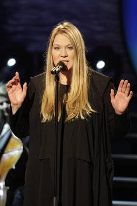 Saengerin Juliane Werding am 28.03.2008 bei der Probe zur MDR Fernsehshow MUSIK FUER SIE in der Werner Assmann Halle von Eisenach Photos: Scherf Thueringen Deutschland *** Singer Juliane Werding on 28 03 2008 at the Sample to MDR TV show Music for you in the Werner Assmann Hall from Eisenach Photos Scherf Thueringen Germany