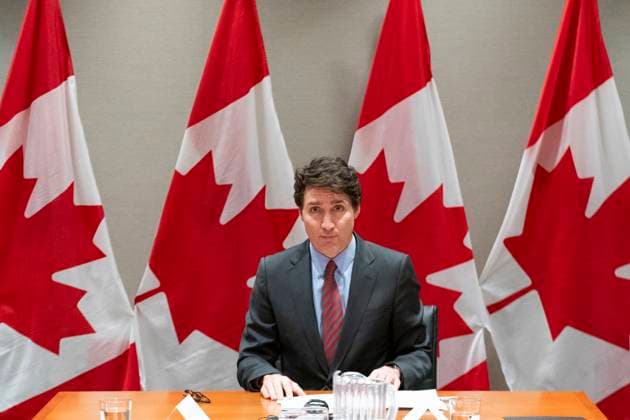 News Themen der Woche KW03 News Bilder des Tages January 17, 2025, Toronto, On, Canada: Prime Minister Justin Trudeau delivers remarks before chairing the meeting of the Council on Canada-U.S. Relations, in Toronto, on Friday, January 17 2025. Toronto Canada  - ZUMAc35_ 20250117_zaf_c35_010 Copyright: xArlynxMcadoreyx