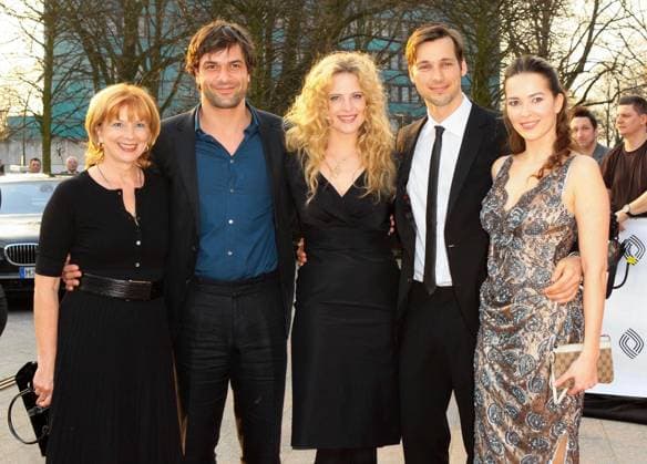 Ursela Monn, Kai Schumann, Diana Amft, Florian David Fitz und Laura Osswald bei der 45. Adolf Grimme Preisverleihung im Thaeter in Marl am 03.04.09. Nordrhein-Westfalen Germany *** Ursela Monn, Kai Schumann, Diana Amft, Florian David Fitz and Laura Osswald at the 45 Adolf Grimme Award ceremony at Thaeter in Marl on 03 04 09 North Rhine Westphalia Germany