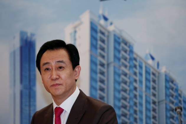 Professor Hui Ka-yan, Chairman of the Board, Evergrande Real Estate Group, attends the Company s interim results announcement 2015 press conference at Four Seasons Hotel Hong Kong, Central. 31AUG15 HONG KONG CHINA EDITORIAL USE ONLY  Copyright: xx MER1508311902544267 NoraxTamx scmpphotos853716