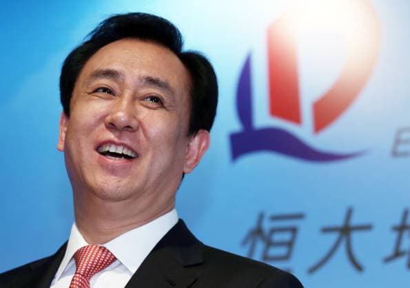 Evergrande Real Estate Group Chairman of the Board Hui Ka-yan attends Evergrande Real Estate result announcement at the JW Marriott in Admiralty. 29MAR16 SCMP Nora Tam HONG KONG CHINA EDITORIAL USE ONLY  Copyright: xx MER1603291822113508 NoraxTamx scmpphotos876825