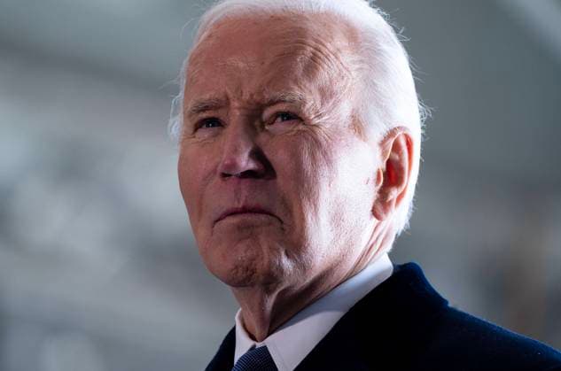 Former President Joe Biden participates in a sendoff ceremony at Joint Base Andrews after President Donald Trump was sworn in as 47th President of the United States on Monday, January 20, 2025.  WAP20250120909 LeighxVogel