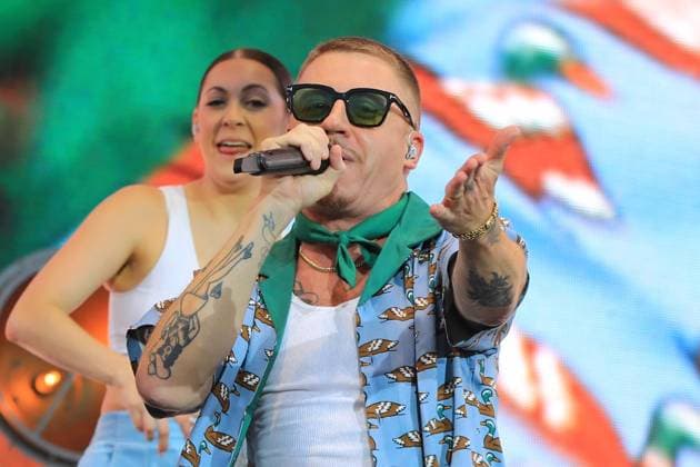 Macklemore Live at Lollapalooza 2023, Olympic Stadium, Berlin, Berlin Germany, Germany