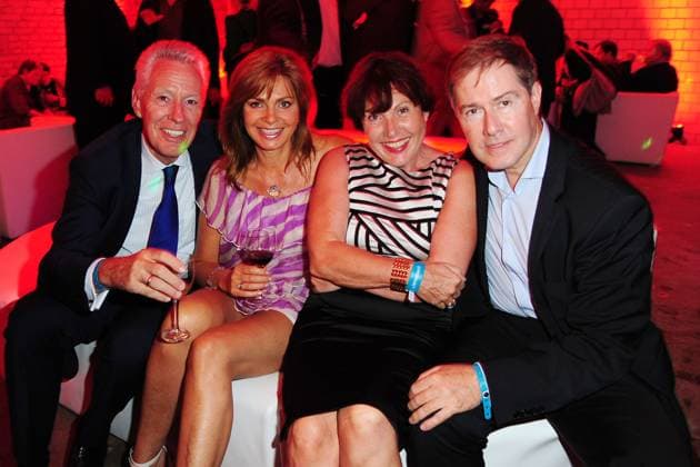 Egon F. Freiheit, Maren Gilzer, Giorgia Tornow mit Ehemann Ulrich Meyerbei der Medianight PARTY vom Medienboard 2012 zur IFA in Berlin. medienboard, media,Party Copy right: Mueller Ralf 03.09.2012 Berlin Deutschland, Germany *** Egon F Freedom, Maren Gilzer, Giorgia Tornow with Husband Ulrich Meyerby the Medianight Party from Media Board 2012 to IFA in Berlin medienboard, media,party Copy Right Mueller Ralf 03 09 2012 Berlin Germany, Germany