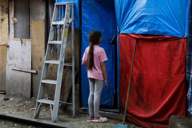 Mexiko, Gestrandete Migranten in Mexiko-Stadt Migrants Stranded In Mexico, Worried And Afraid Of Mass Deportation After Donald Trump Returns To The Presidency Of The United States A migrant girl is stranded in a camp in Mexico City, Mexico, and she expresses concern and fear of mass deportation after the return of Donald Trump to the presidency of the United States on January 23, 2025. Mexico City Mexico City Mexico  Copyright: xGerardoxVieyrax originalFilename: vieyra-notitle250123_npXUG.jpg