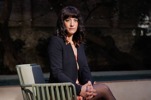 Estel Sole erhält den Premi Ramon Llull Award 2025 Estel Solé wins the Premi Ramon Llull 2025 with her novel Aquest tros de vida The writer, playwright and actress Estel Solé Casadellà poses after learning that she has been awarded the Premi Ramon Llull for novels, at the Casa Mimosa hotel, Estel Solé Casadellà has won the 45th Premi de les Lletres Catalanes Ramon Llull, endowed with 60,000 euros, with her novel about human fragility and resilience, Aquest tros de vida , The Ramon Llull Novel Prize is a literary award given each year to a novel originally written in Catalan. Founded in 1981 by the publisher José Manuel Lara, it is awarded and published by Editorial Planeta 24 JANUARY 2025 RAMON LLUL ESTEL SOLÉ NOVEL PRIZE Kike Rincó Barcelona Catalonia Barcelona Catalonia Catalonia Spain  Copyright: xKikexRinconx 6475230