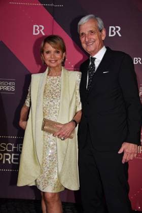 Uschi Glas and Dieter Hermann at the Bavarian Film Award ceremony on 24 01 2025 at the Prinzregententheater in Munich Bavarian Film Award 2025 in Munich