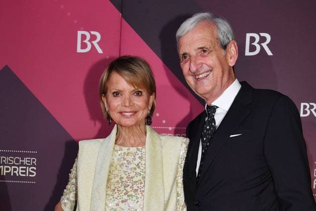 Uschi Glas and Dieter Hermann at the Bavarian Film Award ceremony on 24 01 2025 at the Prinzregententheater in Munich Bavarian Film Award 2025 in Munich