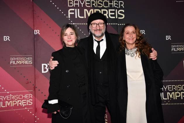 Christina Scholz, Rainer Bock and Barbara Philipp at the Bavarian Film Award ceremony on 24 01 2025 at the Prinzregententheater in Munich Bavarian Film Award 2025 in Munich