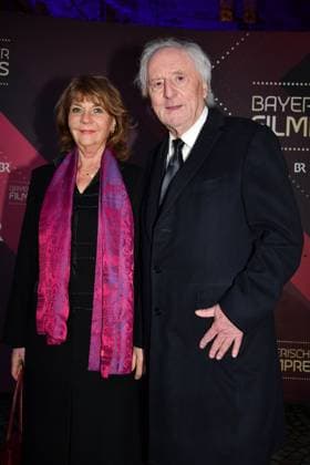 Guenther Maria Halmer and Claudia Halmer at the Bavarian Film Award ceremony on 24 01 2025 at the Prinzregententheater in Munich Bavarian Film Award 2025 in Munich