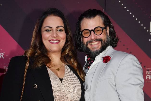 Saina Bayatpour and Manuel Cortez at the Bavarian Film Award ceremony on 24 01 2025 at the Prinzregententheater in Munich Bavarian Film Award 2025 in Munich