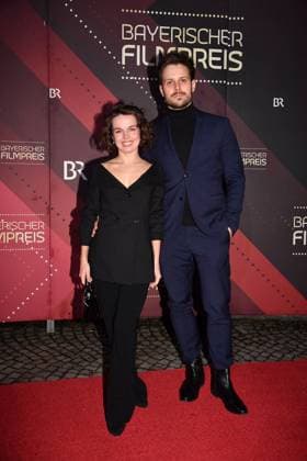 Darya Birnstiel and Philip Birnstiel at the Bavarian Film Award ceremony on 24 01 2025 at the Prinzregententheater in Munich Bavarian Film Award 2025 in Munich