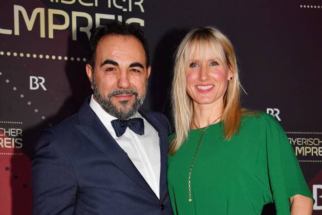 Adnan Maral and Franziska Maral at the Bavarian Film Award ceremony on 24 01 2025 at the Prinzregententheater in Munich Bavarian Film Award 2025 in Munich