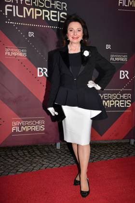 Uschi Daemmrich von Luttitz at the Bavarian Film Award ceremony on 24 01 2025 at the Prinzregententheater in Munich Bavarian Film Award 2025 in Munich