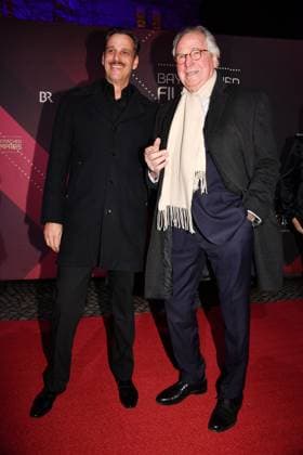 Max von Thun and Friedrich von Thun at the Bavarian Film Award ceremony on 24 01 2025 at the Prinzregententheater in Munich Bavarian Film Award 2025 in Munich
