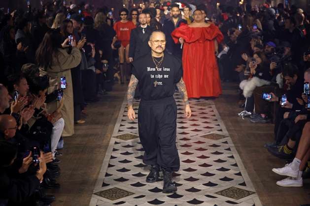 Willy Chavarria menswear fall winter 2025 26 PARIS january 2025 Willy Chavarria menswear fall winter 2025 26 PARIS january 2025, Credit:Zeppelin Avalon  Copyright: xZeppelinx xAvalonx 0957491211