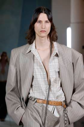 Hed Mayner menswear fall winter 2025 26 PARIS january 2025 Hed Mayner menswear fall winter 2025 26 PARIS january 2025, Credit:Zeppelin Avalon  Copyright: xZeppelinx xAvalonx 0957579039