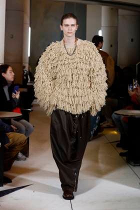 Hed Mayner menswear fall winter 2025 26 PARIS january 2025 Hed Mayner menswear fall winter 2025 26 PARIS january 2025, Credit:Zeppelin Avalon  Copyright: xZeppelinx xAvalonx 0957579112