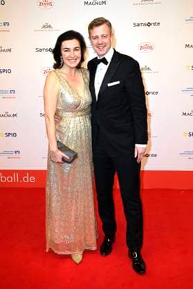 Dorothee Bär mit Ehemann Oliver Bär beim 49. Deutschen Filmball 2025 im Hotel Bayerischer Hof. München, 25.01.2025 *** Dorothee Bär with husband Oliver Bär at the 49 German Film Ball 2025 at the Hotel Bayerischer Hof Munich, 25 01 2025 Foto:xF.xKernx xFuturexImagex filmball_5400
